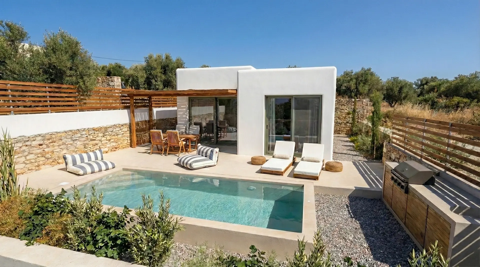 1 - vente maison vue mer asómatos crète grèce