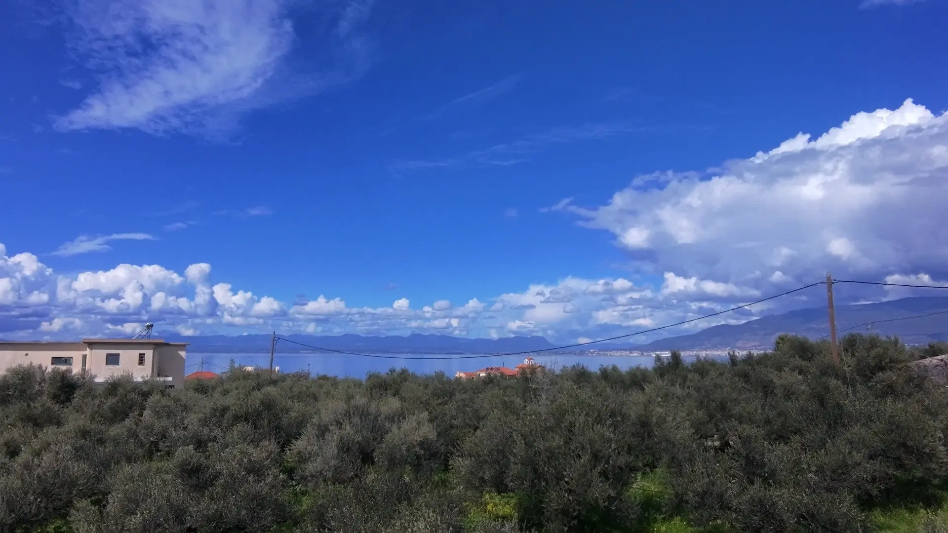 1 - sea view plot of land for sale in kato verga peloponnese greece