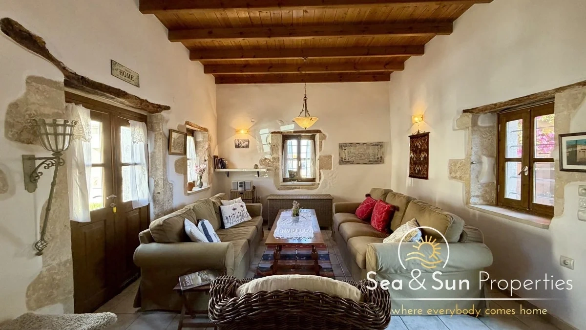 2 - vente maison vue mer vámos crète grèce