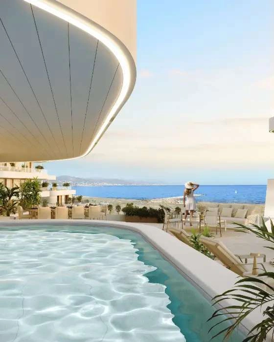 1 - venta apartamento frente al mar malaga  andalucía españa