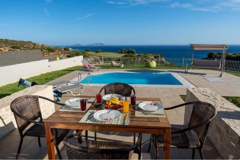 1 - venda casa vista de mar triópetra creta grécia