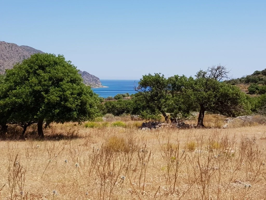 1 - sea view plot of land for sale in pláka crete greece