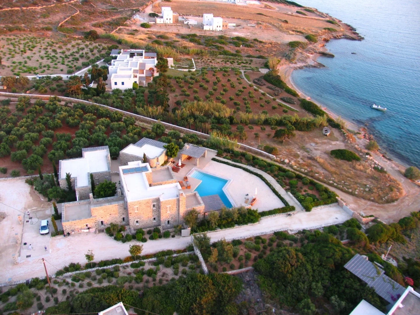 2 - vente maison pieds dans l'eau paros - cyclades egée méridionale grèce