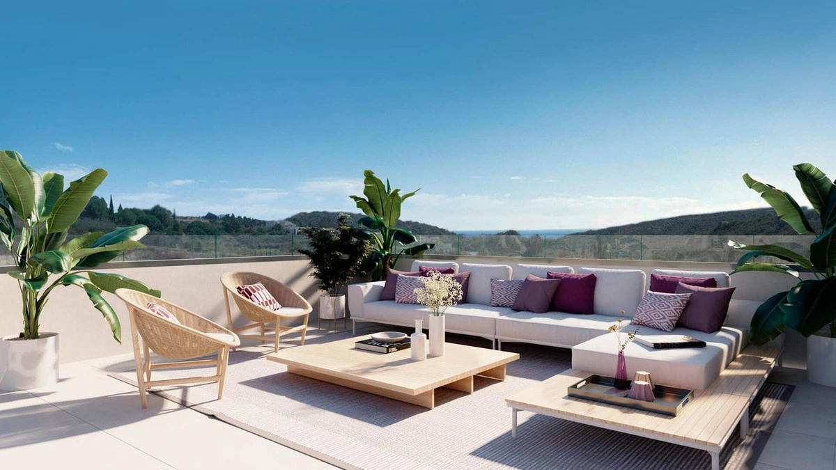 1 - verkoop appartement uitzicht op zee casares - costa del sol andalusië spanje