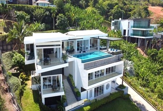 1 - vente maison vue mer thalang phuket thaïlande