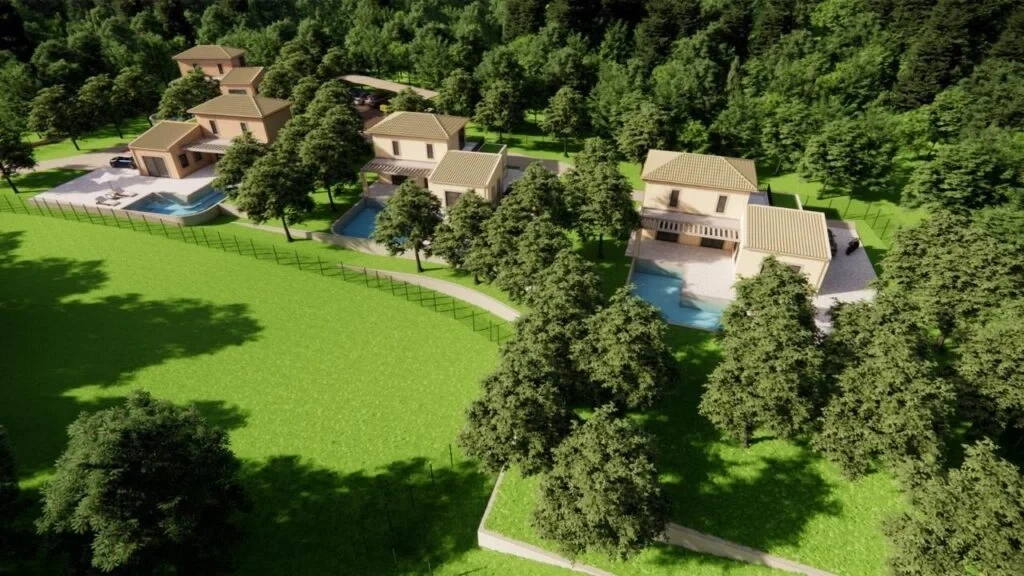1 - vente villa corfu îles ioniennes grèce