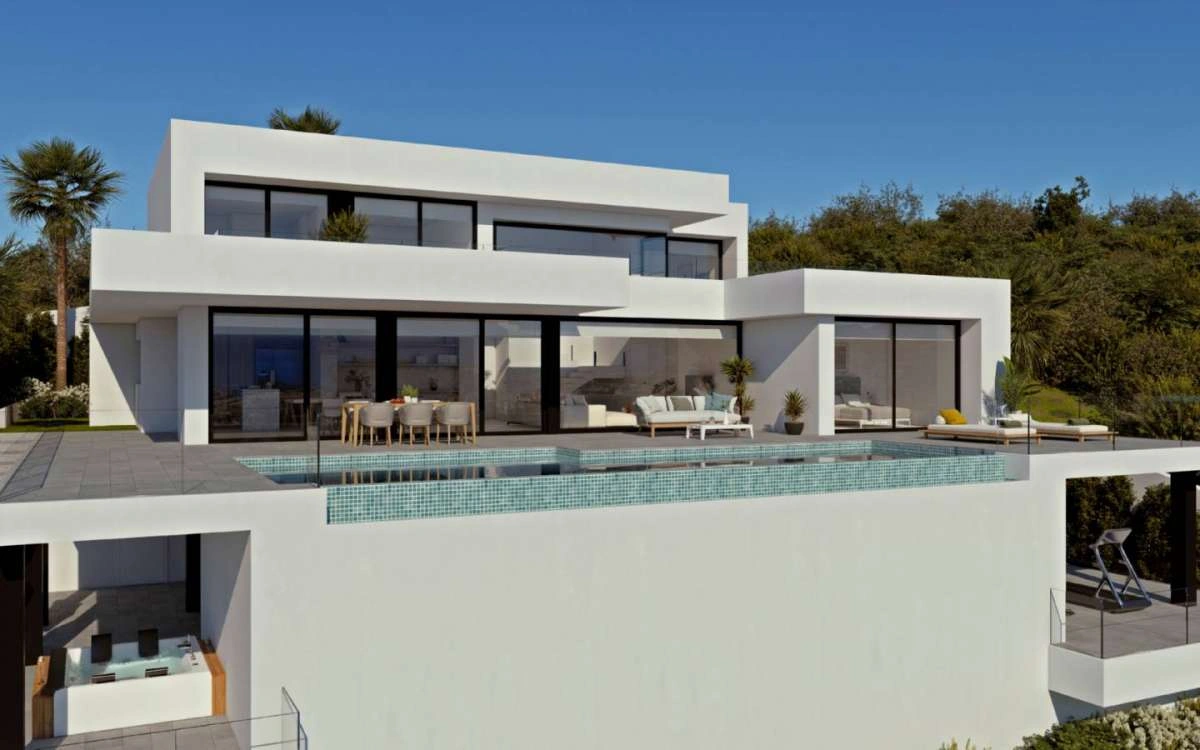 Haus meerblick mit Pool