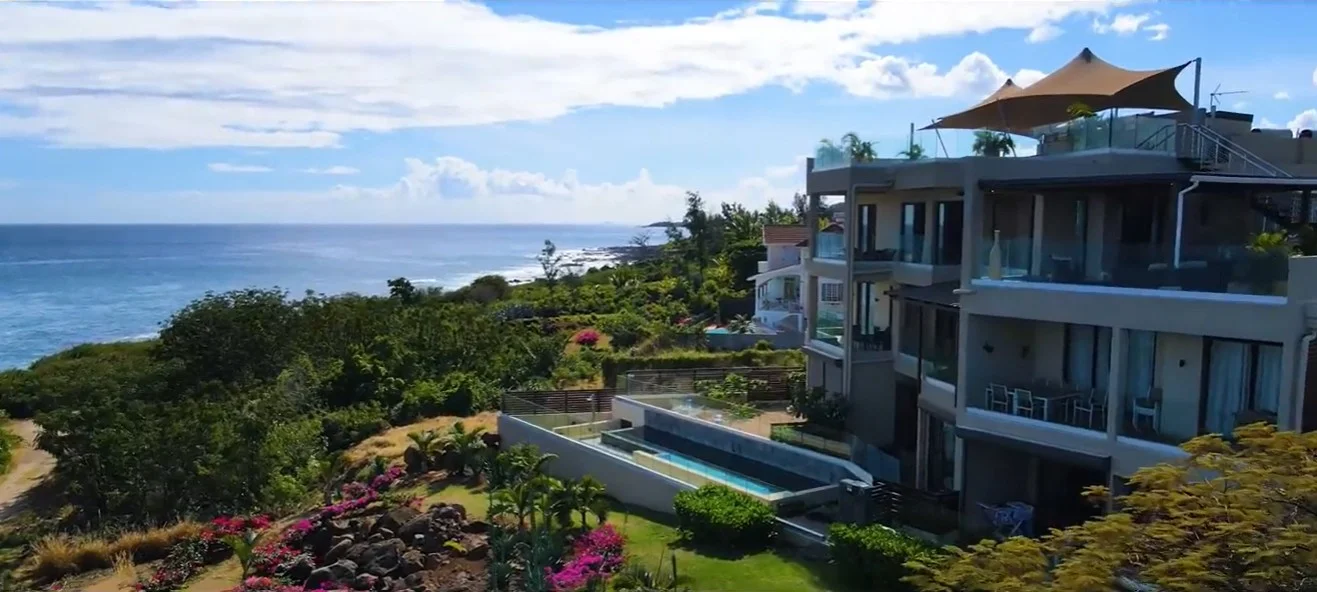 1 - vendita appartamento fronte mare flic en flac rivière noire mauritius
