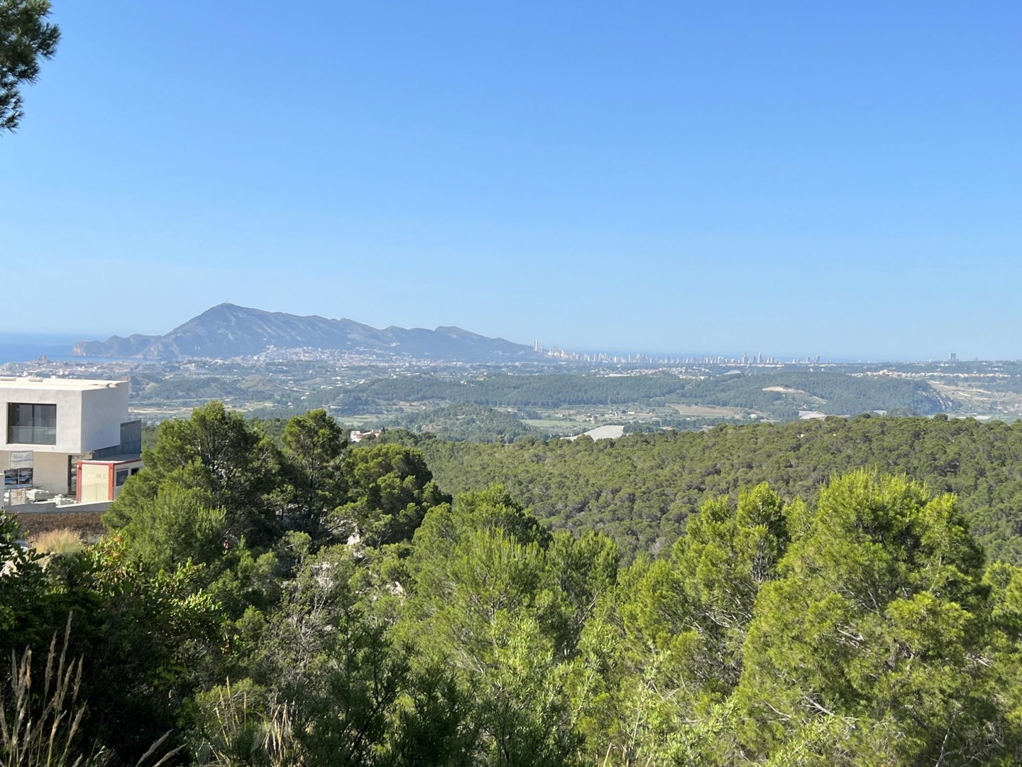 Terreno vista al mar de 845 m²