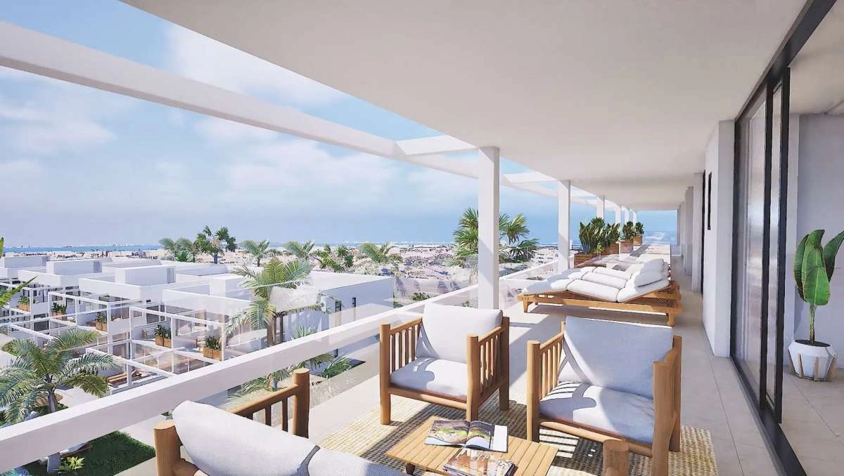 2 - verkoop appartement uitzicht op zee islas menores region of murcia spanje