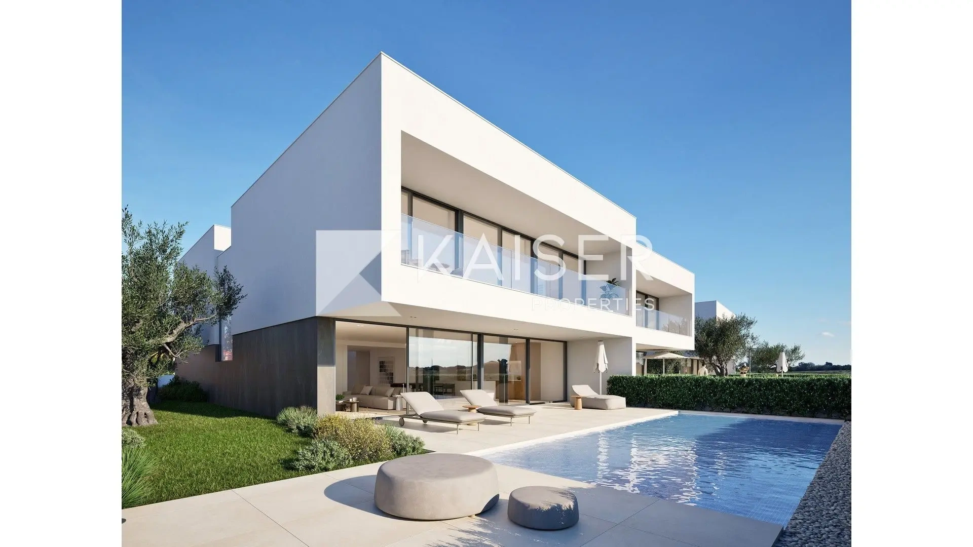 4 bedroom sea view house with swimming pool