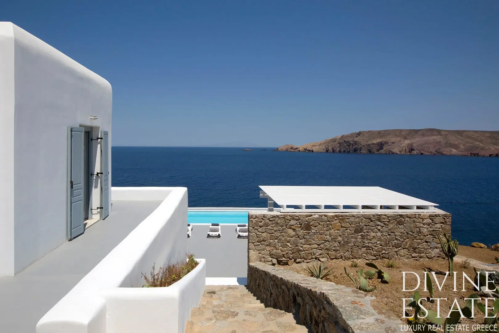 2 - vendita villa fronte mare micono - cicladi egeo meridionale grecia