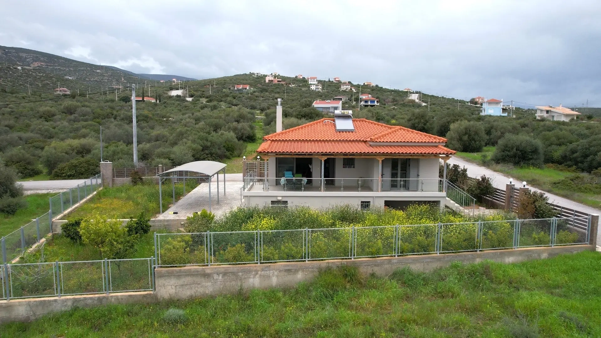 2 - vente villa vue mer akti nireos grèce centrale grèce