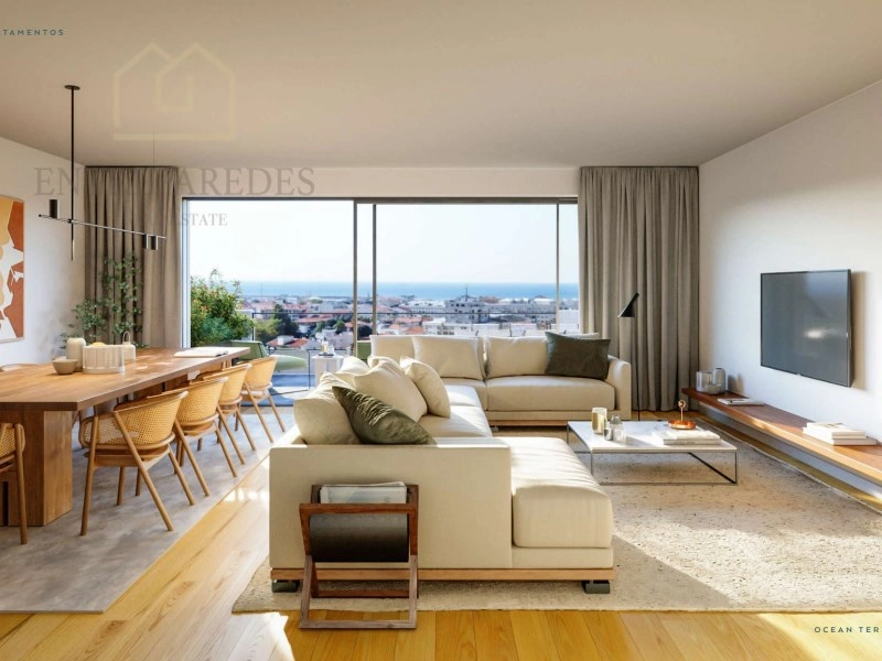 2 - vente appartement vue mer matosinhos région nord portugal