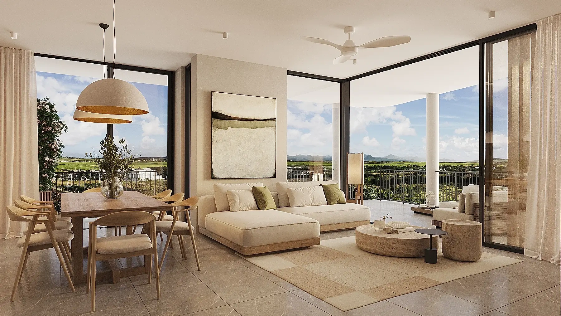 Appartement avec piscine