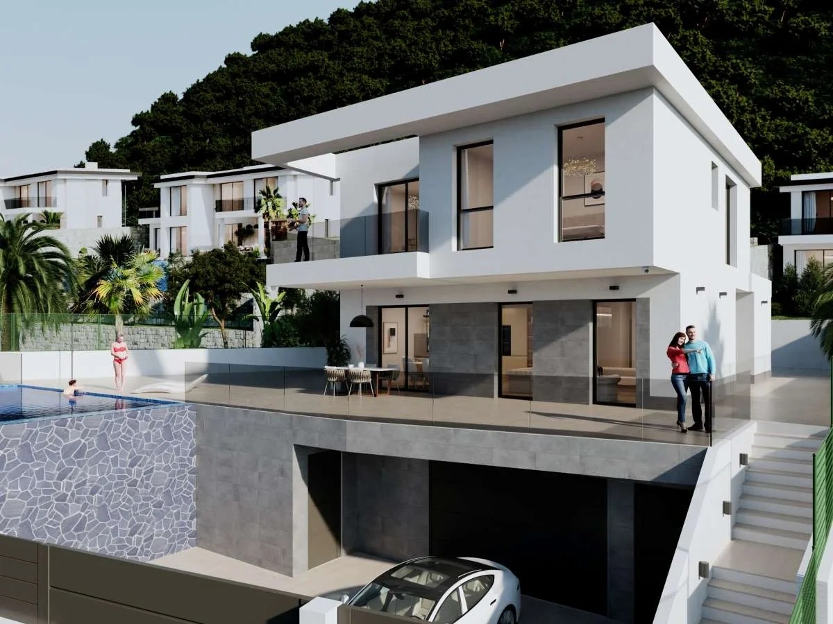 1 - vente maison vue mer finestrat - costa blanca communauté valencienne espagne