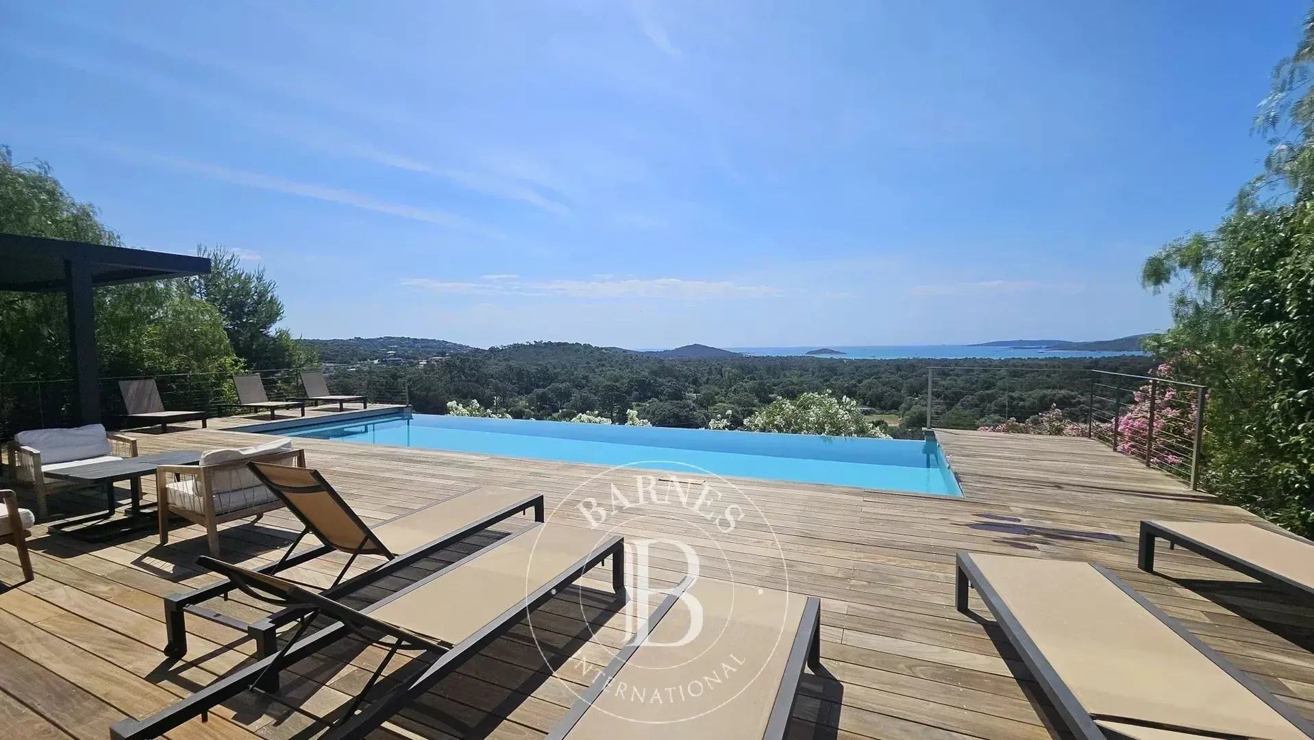 2 - sea view house for sale in sainte-lucie-de-porto-vecchio corsica (south) france