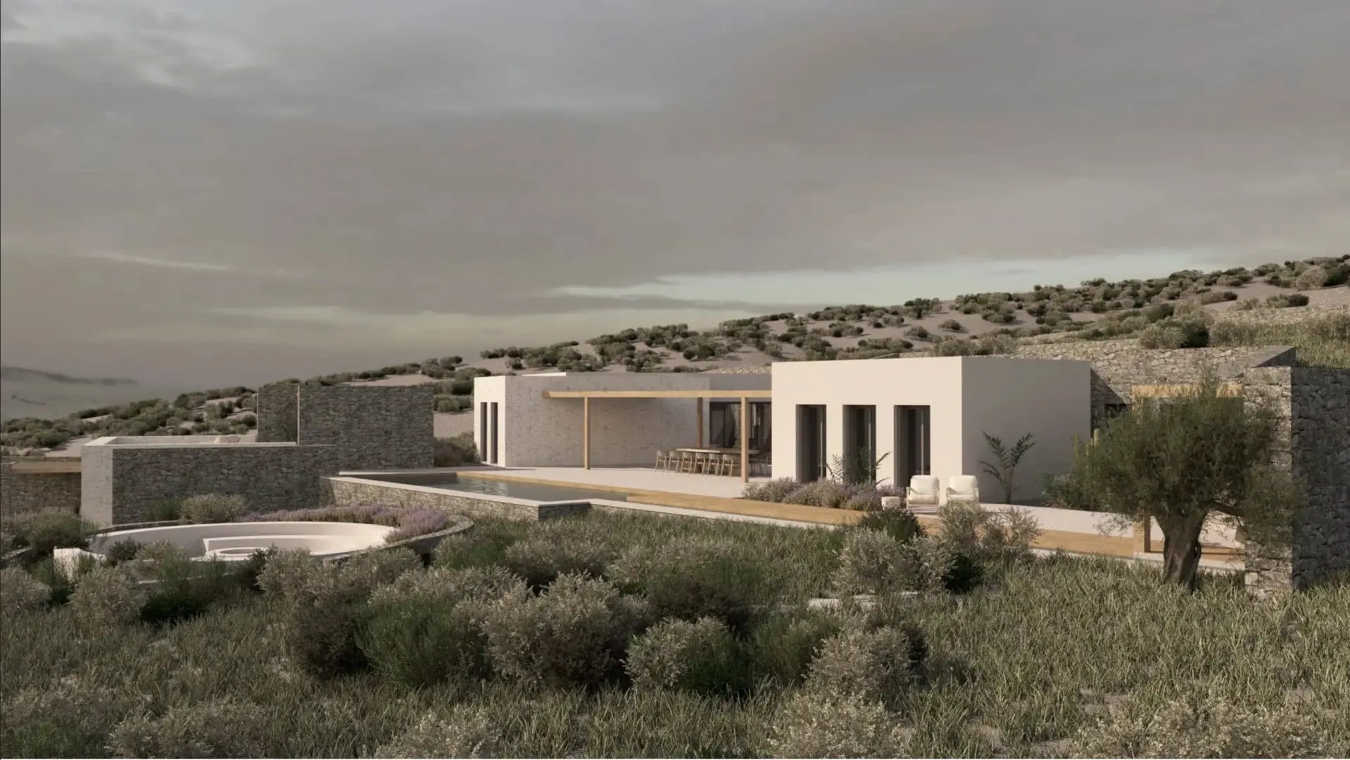1 - vente maison vue mer paros - cyclades egée méridionale grèce