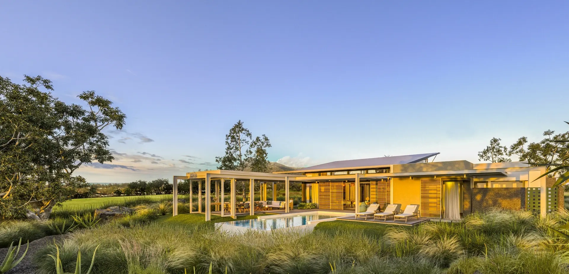 1 - waterfront house for sale in black river rivière noire mauritius
