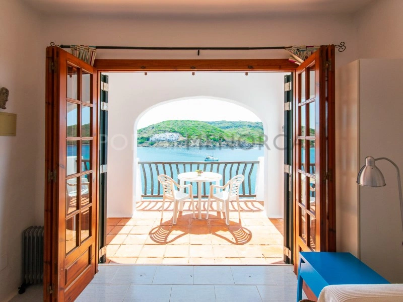 1 - vente appartement vue mer es mercadal minorque - baléares espagne
