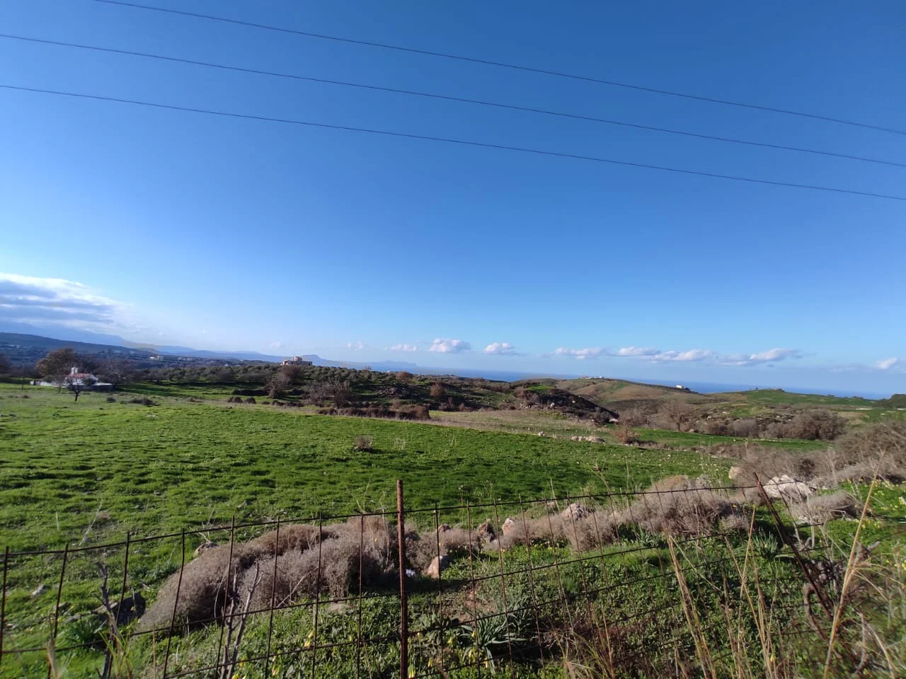 2 - vente terrain vue mer somatás crète grèce