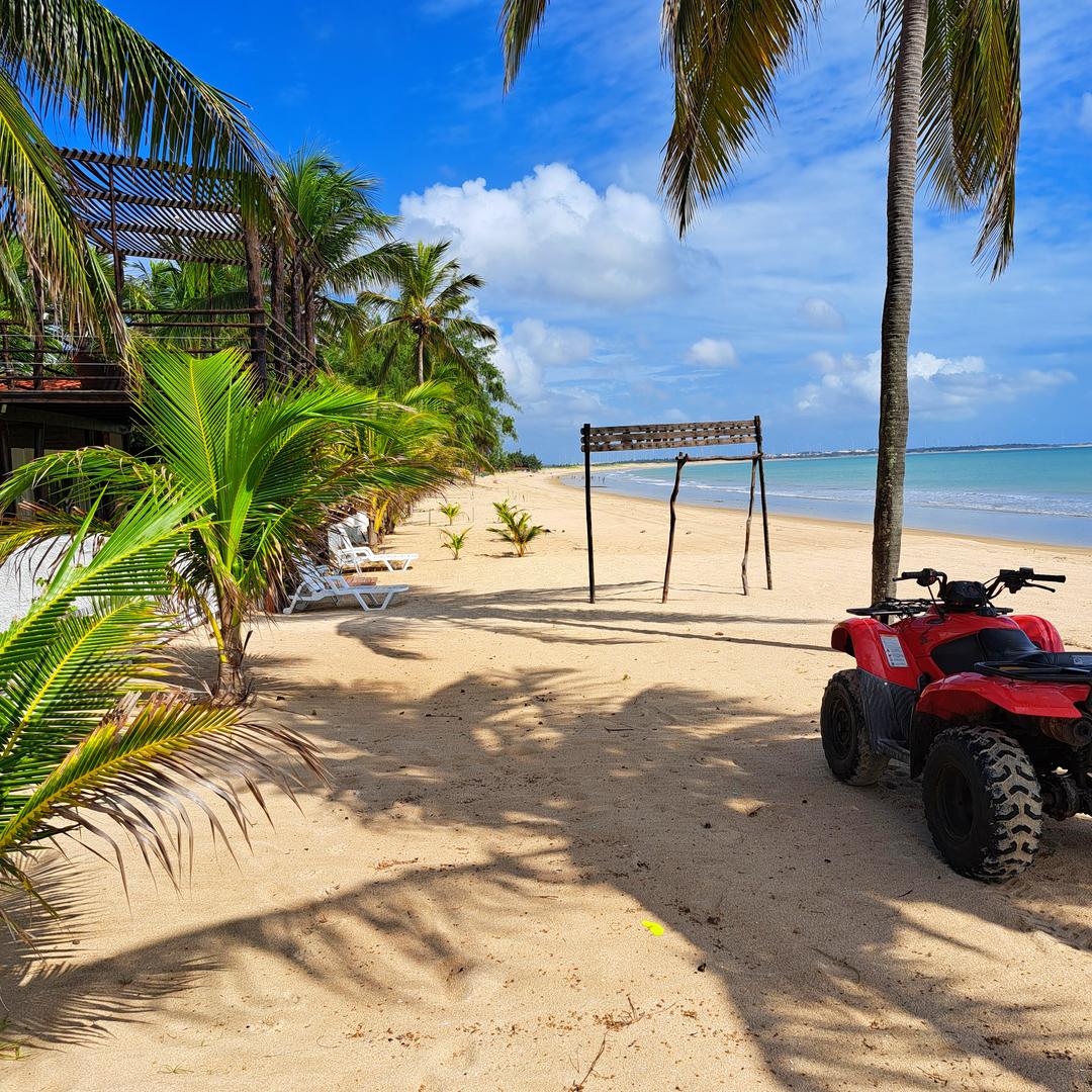 1 - vente maison pieds dans l'eau rio do fogo rio grande do norte brésil