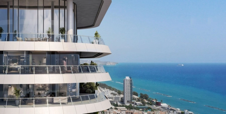 1 - vente appartement vue mer limassol limassol chypre