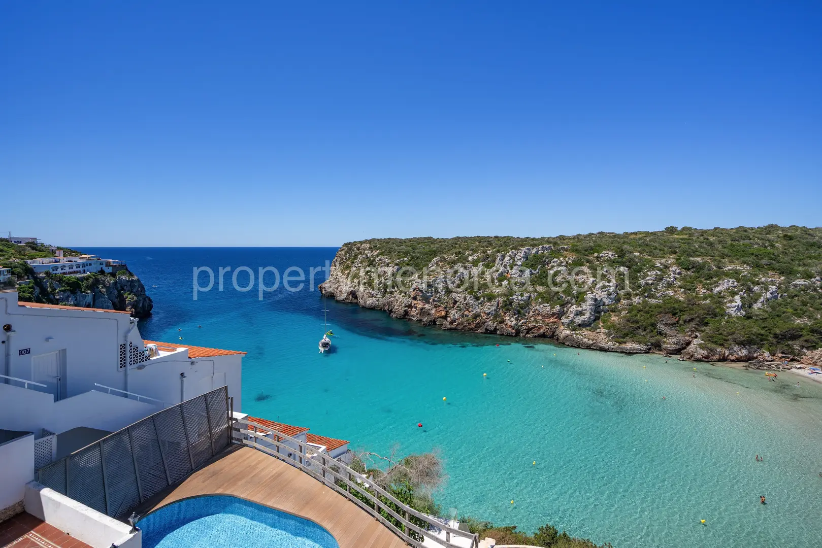 2 - venda casa vista de mar cala'n porter minorca-ilhas baleares espanha