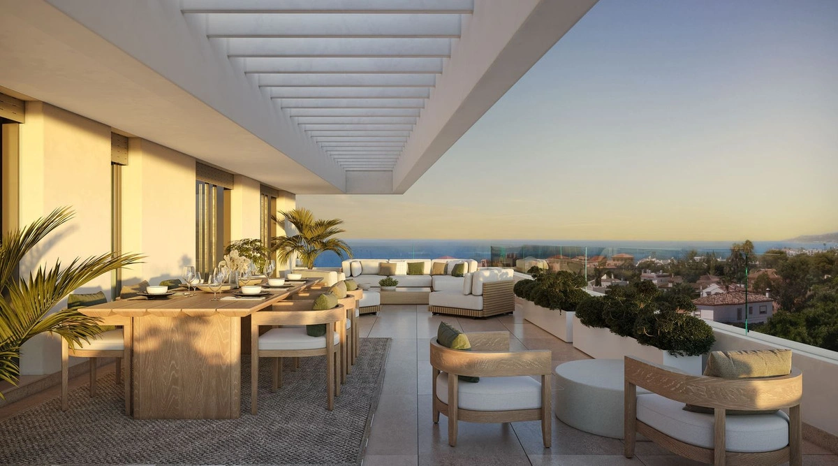 2 - продажа квартира вид моря estepona - costa del sol андалусия испания