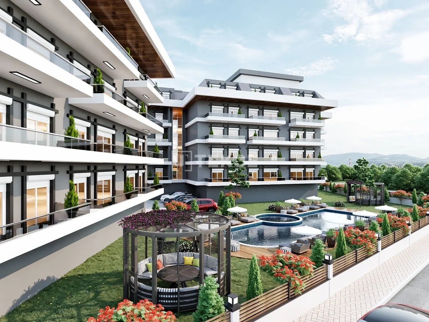 1 - verkoop appartement uitzicht op zee alanya antalya turkije