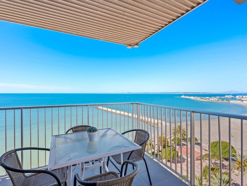1 - vente appartement pieds dans l'eau santa pola communauté valencienne espagne
