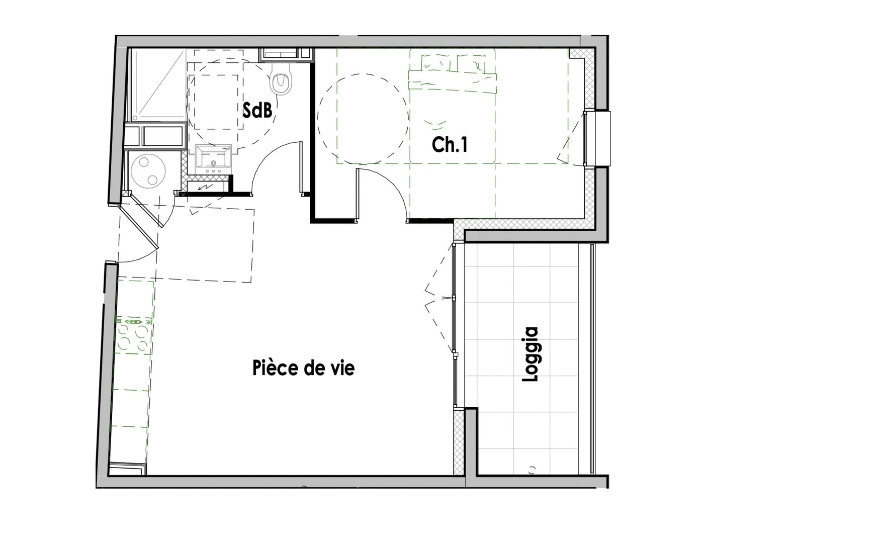 2 - vente appartement quiberon morbihan - bretagne france