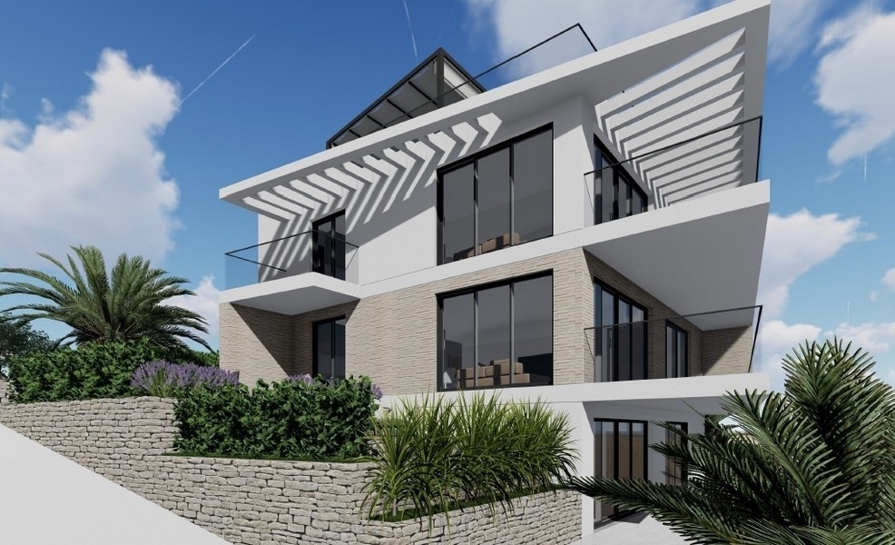 2 - verkoop appartement uitzicht op zee okrug gornji split-dalmatia kroatië