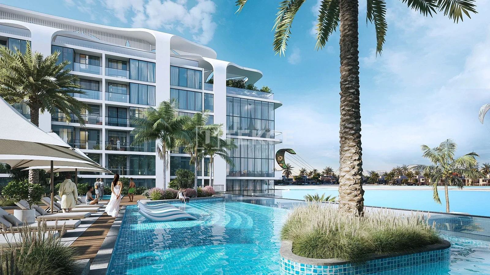 2 - vente appartement pieds dans l'eau jazīrat as sīnīyah umm al-quwain émirats arabes unis