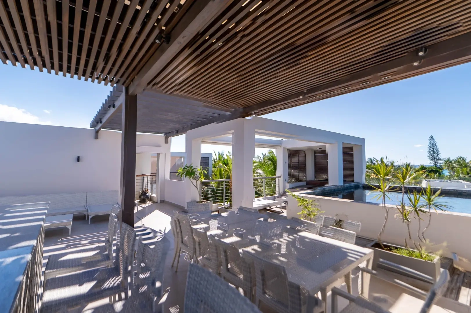 1 - vente appartement plage à pied pereybere rivière du rempart île maurice