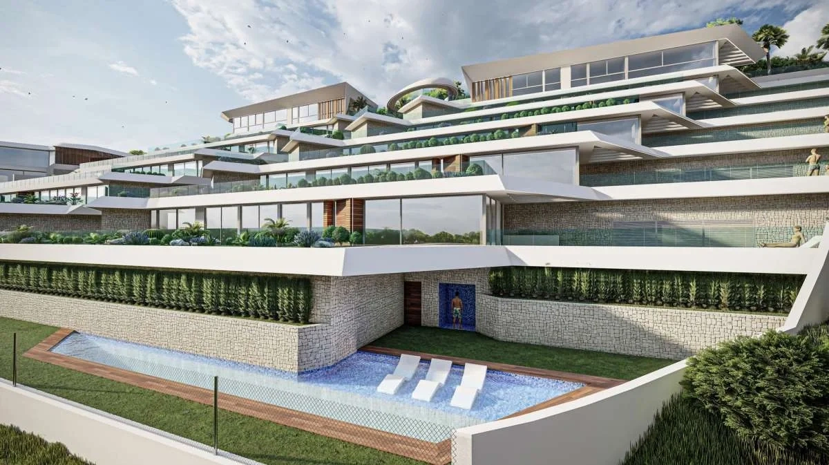 1 - продажа квартира вид моря pueblo mascarat валенсия испания