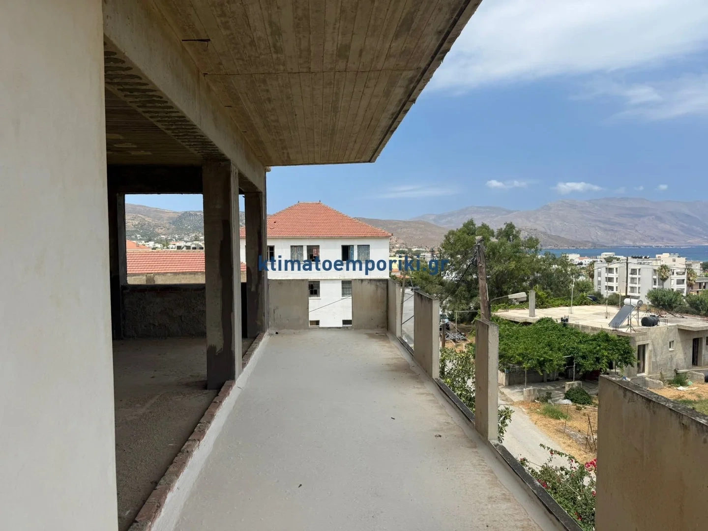 2 - vente appartement vue mer kíssamos crète grèce