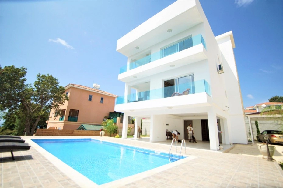 1 - verkauf villa meerblick paphos paphos zypern