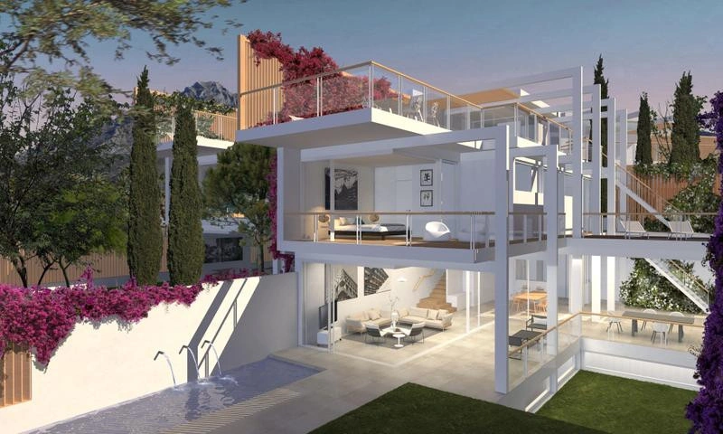 1 - verkauf villa meerblick marbella - costa del sol andalusien spanien