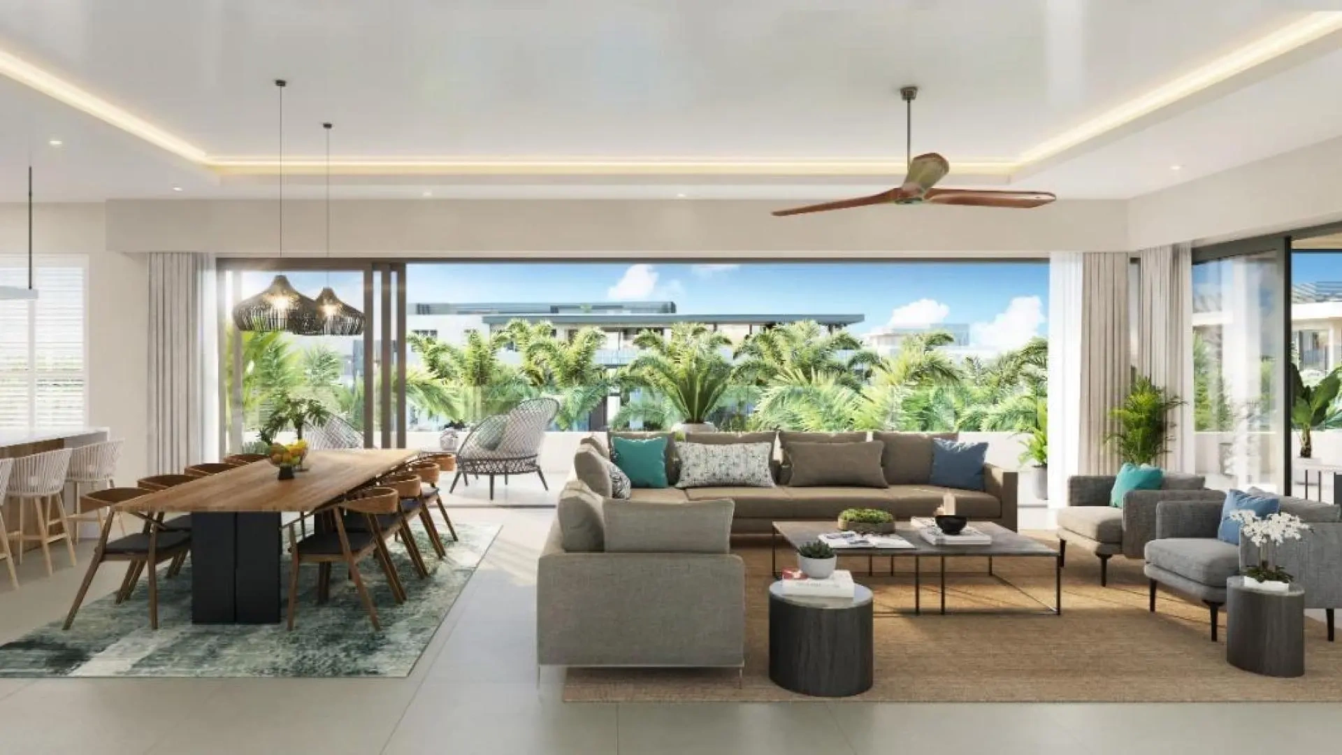 2 - vendita appartamento vista mare grand baie rivière du rempart mauritius