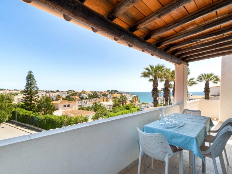 1 - venda apartamento vista de mar carvoeiro algarve portugal