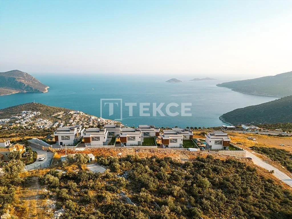2 - vente maison vue mer kas antalya turquie
