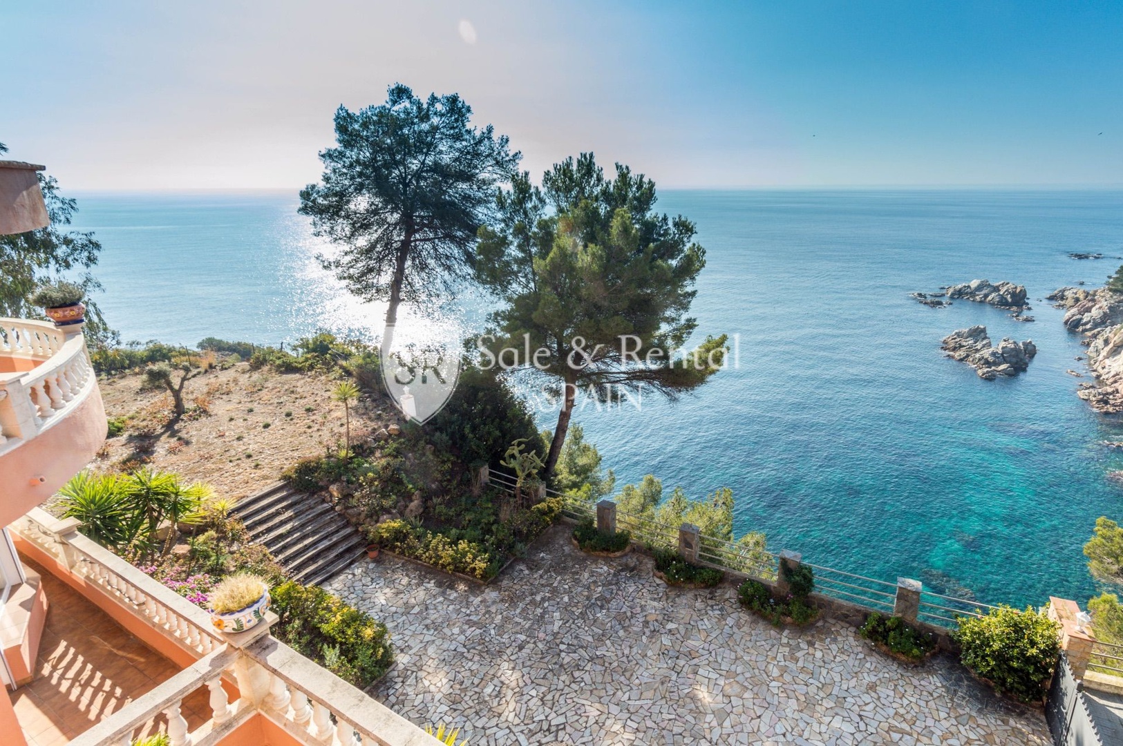 1 - vente maison pieds dans l'eau lloret de mar - costa brava catalogne espagne