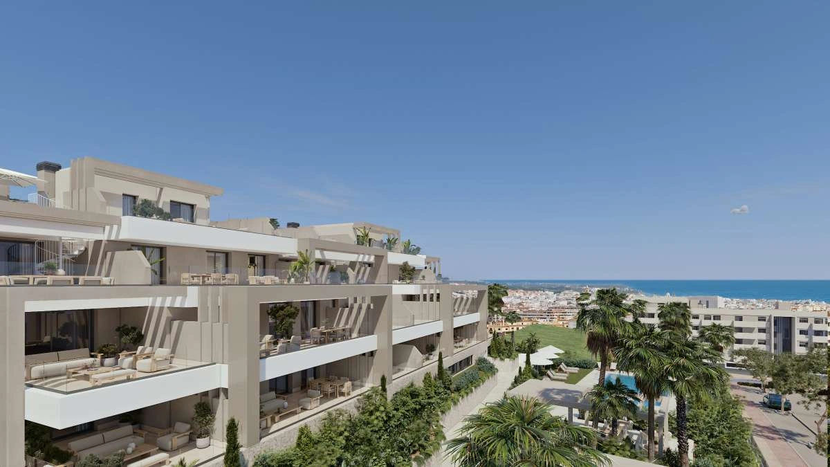 2 - venda apartamento vista de mar estepona - costa del sol andaluzia espanha