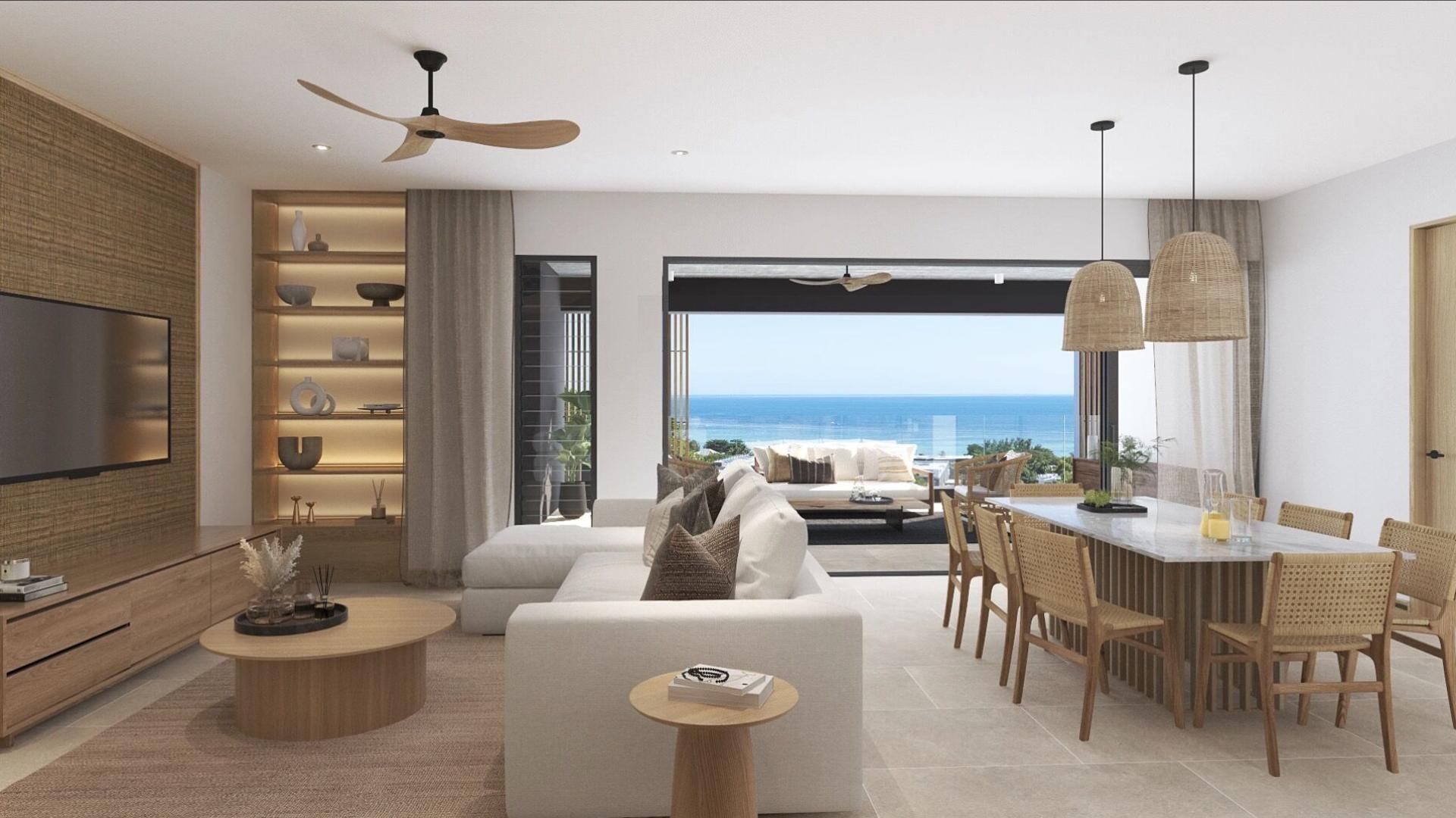 1 - sea view apartment for sale in black river rivière noire mauritius