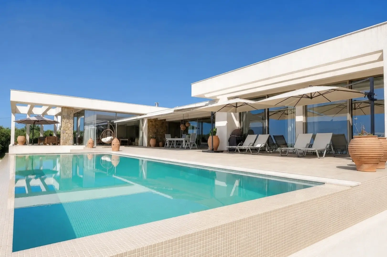 1 - sea view villa for sale in kamária peloponnese greece