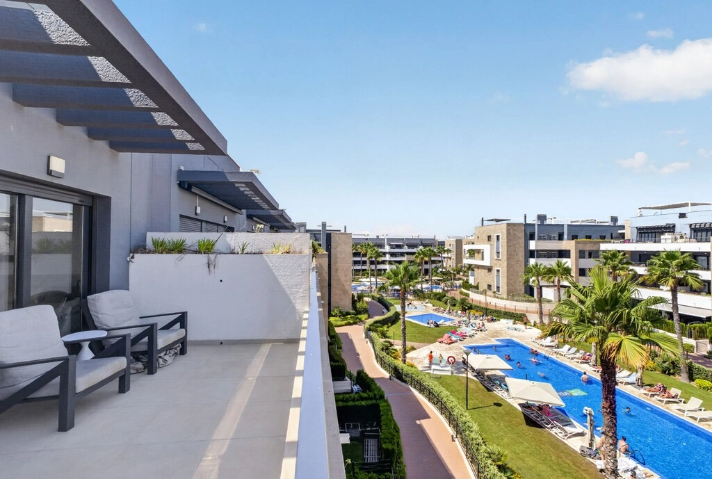 1 - продажа квартира вид моря orihuela валенсия испания
