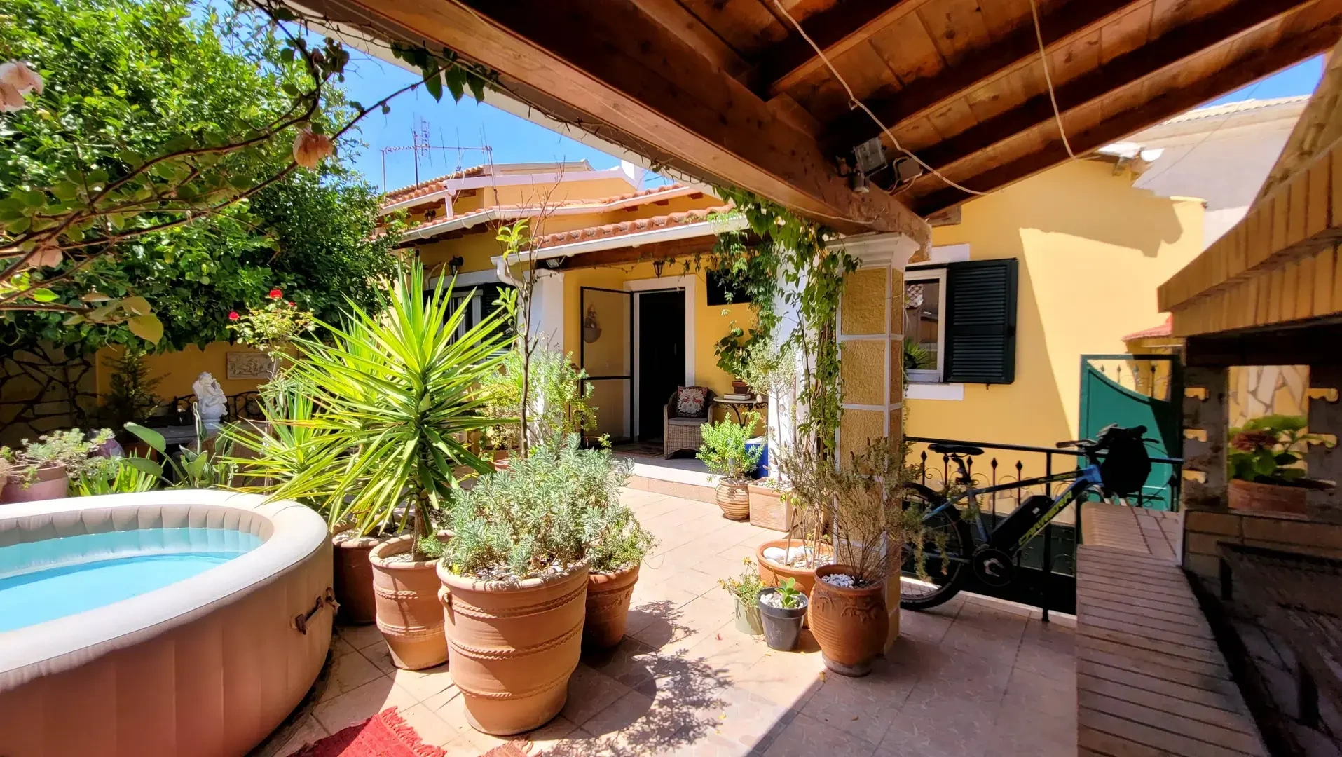 1 - vente maison corfu îles ioniennes grèce