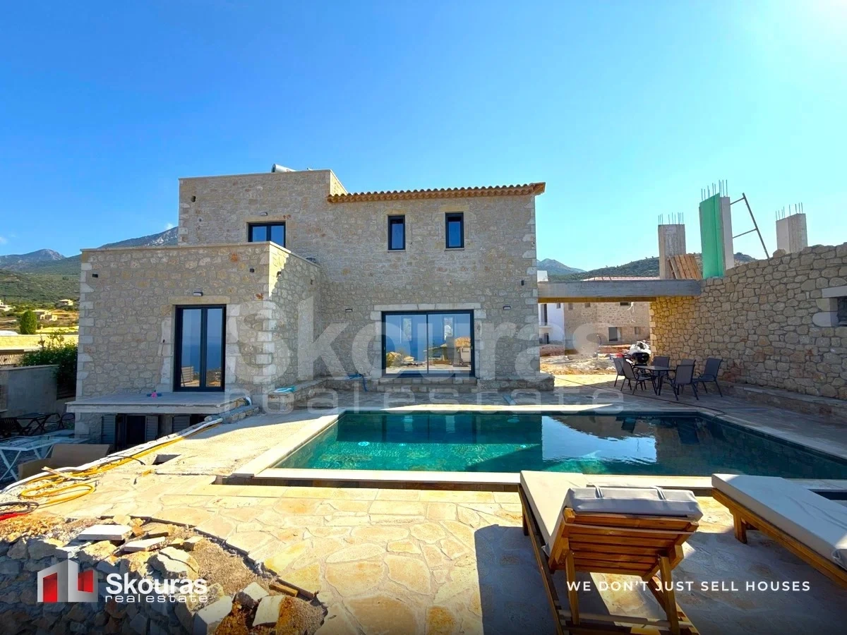 2 - sea view house for sale in kardamili peloponnese greece