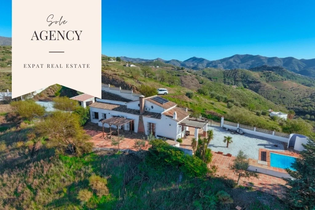 1 - venta casa vista al mar canillas de aceituno andalucía españa